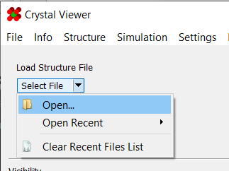 Load structure from panel